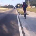 Recklessly driving a motorcycle