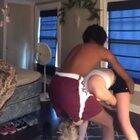 Having fun with the snowbunny girlfriend