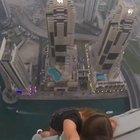 A Russian model risking her life for an Instagram picture