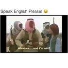Speak English, please! 😂