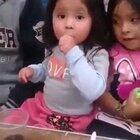 Turning a piece of tissue into a bird.