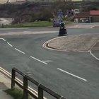 Sandford Police using a Dalek to order people to stay inside