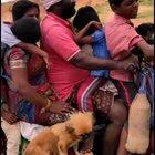 Count total no of living beings on this 2 wheeler.