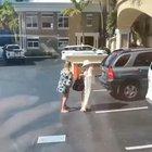 The size of her bag!