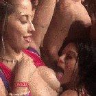 Getting their rave on