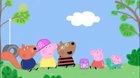 several species of small cartoon animals gathered in a field and grooving with a pict
