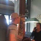 American guy in a Thailand hostel refuses to pay for the girl he let sleep in his bed last night