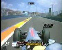 Webber's big crash