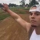 HMFT after I take a selfie in the middle of a race track!