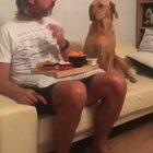 me, two minutes after saying i wasn't hungry (jen harrison/contentbible)