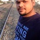 HMFT after my selfie with a train