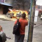 Car explosion in Mexico