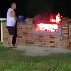 Explosive bbq