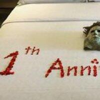 Michael abroad before quarantine