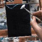 This oil painting time lapse of an aurora sky with a unique style (credit: aisha_ahs)