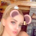 Outtake from Snapchat