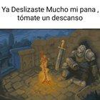 Descansa un poco mi pana