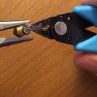 Cleaning out a 3D printer nozzle