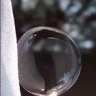 Bubble Freezing To Become Ice