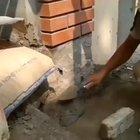 Elegant design and master technique with cement