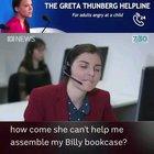 Australia Greta Thunberg Helpline