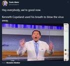 America’s Richest Pastor “Blowing The Virus Away”