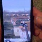 This was outside chicago earlier today