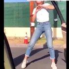 Cursed thot doing a tiktok dance