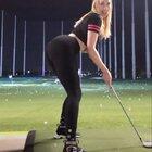 @realamberhayes golfing and twerking