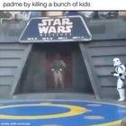 Ha ha lightsaber go slice