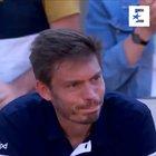 Tennis player’s son ran on the court to give him a hug after seeing him cry after loss at the French Open