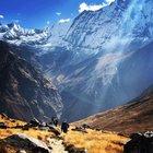 Not your average morning walk! Annapurna Base Camp. Annapurna National Conservation Area. Nepal.