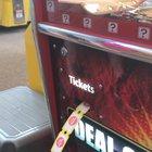 Won the jackpot on a ticket machine