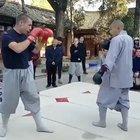 Soldier vs Shaolin Monk
