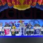 This is called Ice Cross! I’m in the yellow. What do you think of my sport?!!