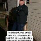 A kid turned 21 and couldn't go out during quarantine, so his parents turned their garage into a nightclub