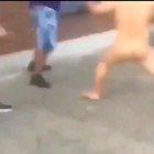 Fighting combines in half life lol