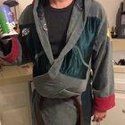 I walked into the kitchen to find my husband cooking dinner like this...