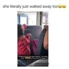 He must have sat next to another girl