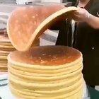 Crazy huge pancakes