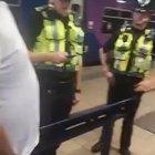 Police mistakenly assume man is in fancy dress & his mates find it hilarious