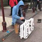 EDM played on some PVC pipes