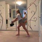 HMC while I instruct people how to workout at home