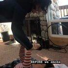 Milana Balancing a Friend