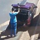 Opening the hatchback