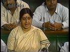 What Shushma Swaraj said in 1996 is still relevant even after so many years... Her speech, her ferocity... appeared like she was the only man that day in the house... in the midst of all the secular sheeps...
