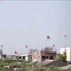 Jharkhand Police asked the fruit sellers to remove saffron Flag, And NOW the People of Jamsedpur put Saffron Flag on their Top of Houses. Bhagwa Reply