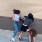 Chick gets sparta kicked after coming back for more