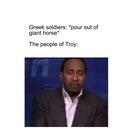 “We’ve been played like fiddles” - Trojans, probably