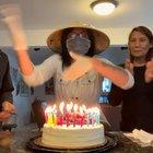 Thanks to COVID19, I blew out my candles like this for my 23rd birthday.